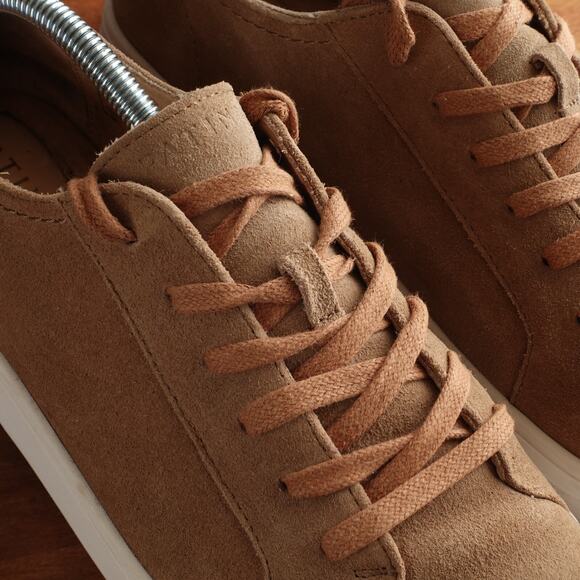 Patina Sneakers Womens Size 11 Brown Portland Suede Casual Low Top Lace Up Shoes - Picture 6 of 16